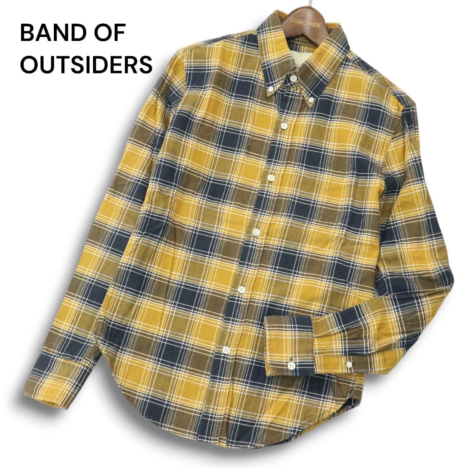 USA製☆ BAND OF OUTSIDERS バンドオブアウトサイダーズ 通年 長袖 