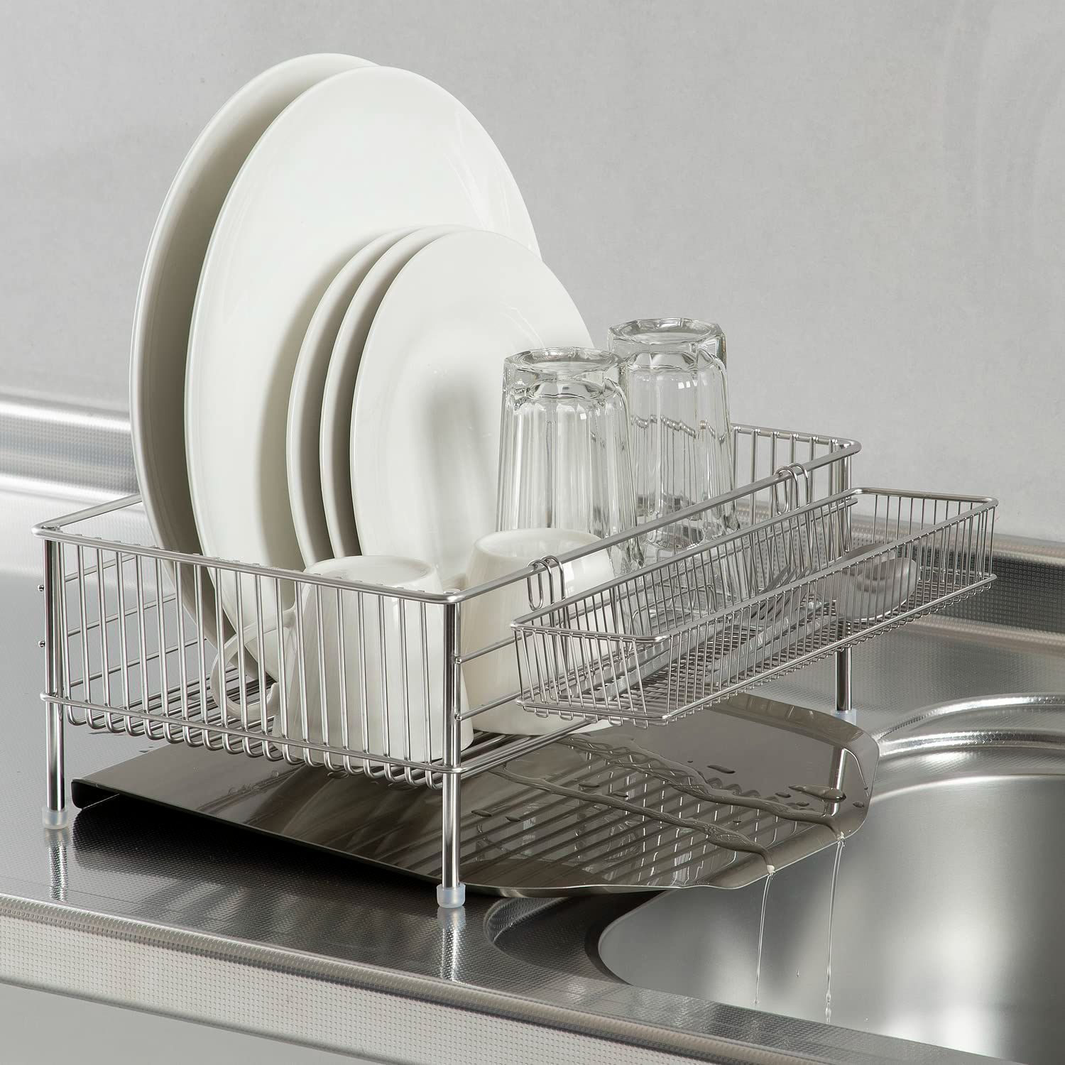 小 燕三条 水切りかご ステンレス la 基本の料理道具 base 上質 メイドインジャパン 有元葉子 Base LB-100 ラバーゼ La