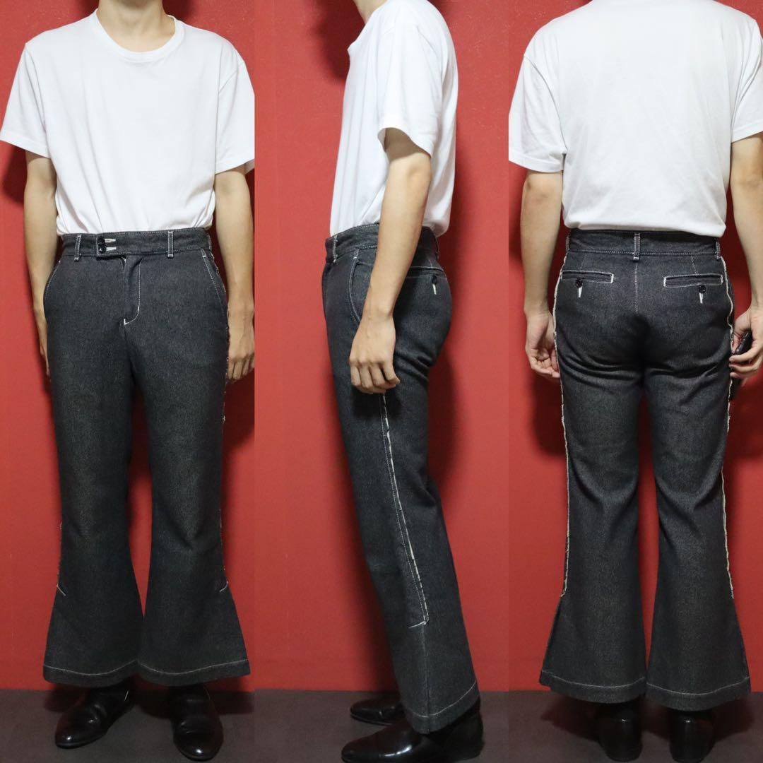 tricot COMME des GARCONS 断ち切り加工 フ デニム