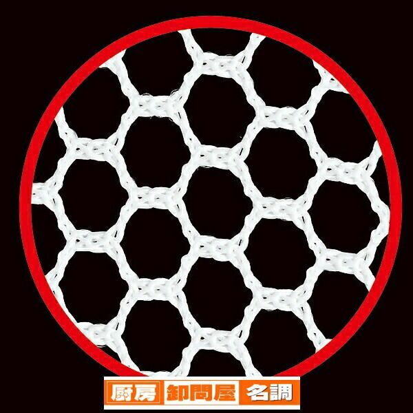 専用1 TS18-8 木柄 讃岐たも 替え網 中用 30586 (ポリエステル)