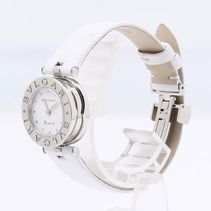 ブルガリ BVLGARI ビーゼロワン BZ22S クォーツ SS ステンレススチール レディース 腕時計