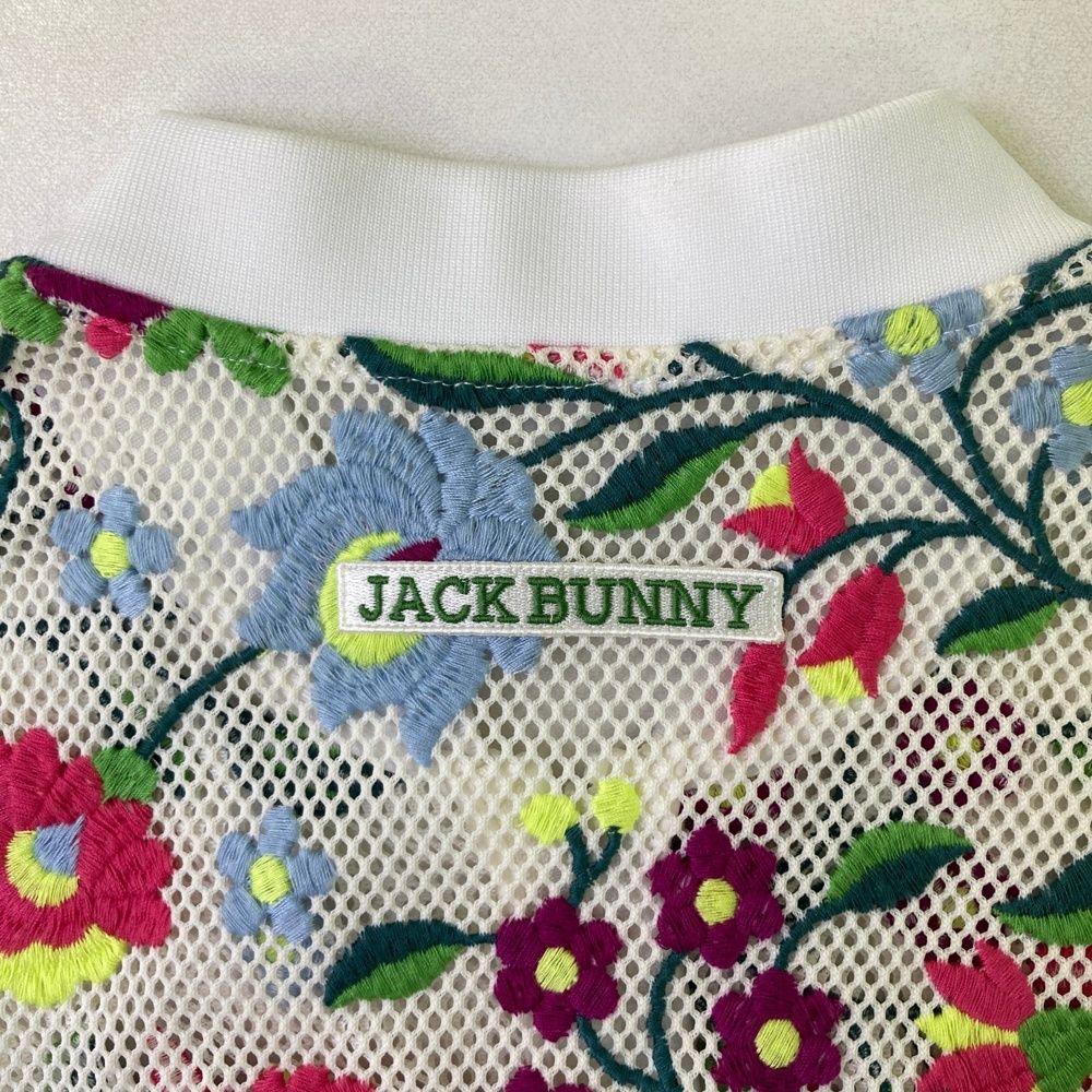 サイズ：1 JACK BUNNY ジャックバニー メッシュジャケット ホワイト系