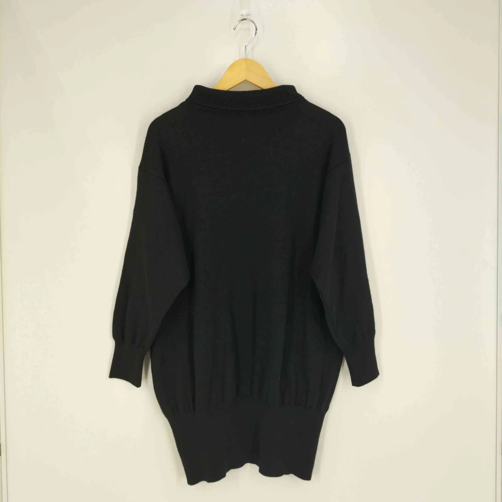 イッセイミヤケ ISSEY MIYAKE 80S 筆タグ 前Vステッチ タートルネック 