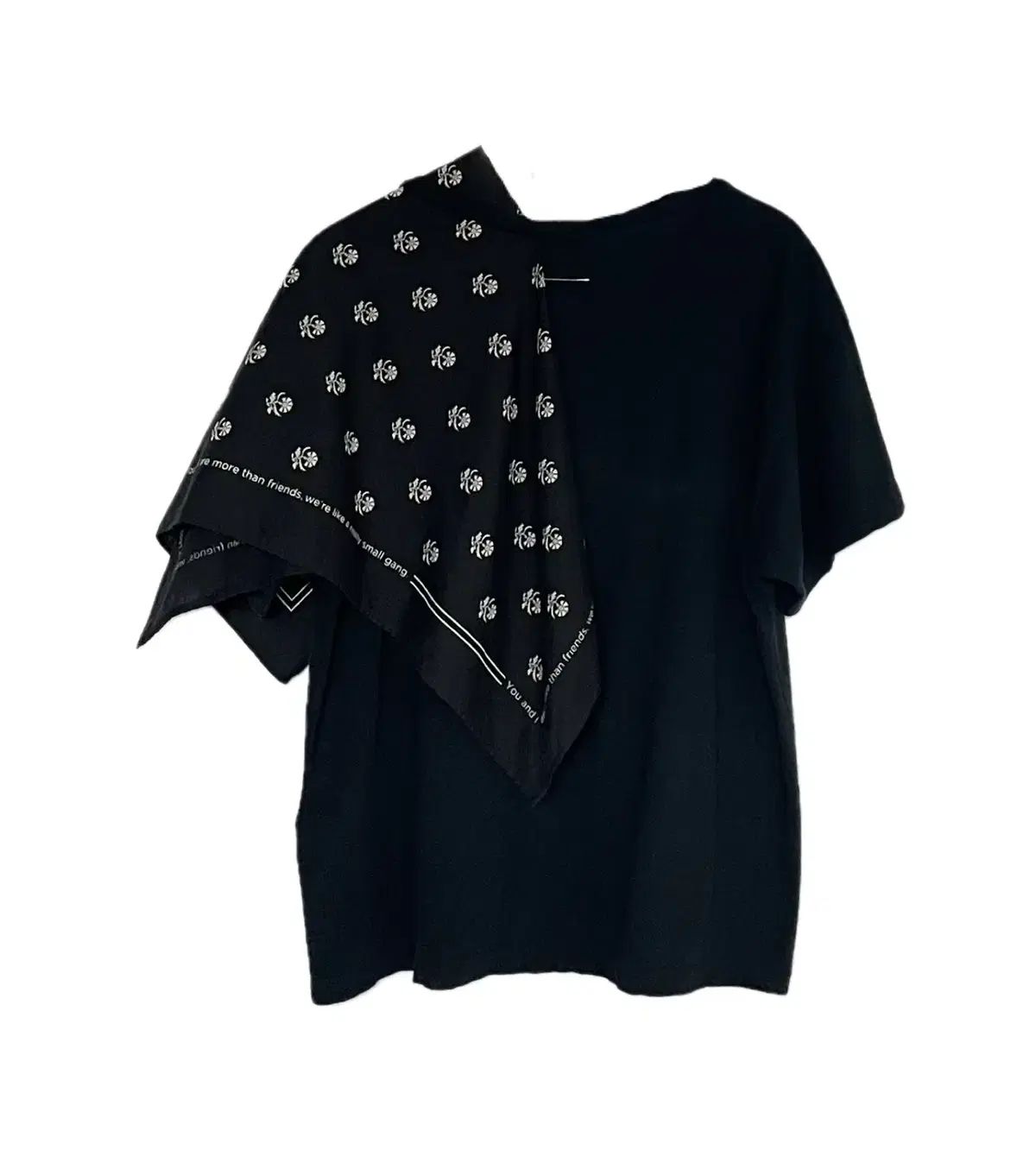 MM6 Maison Margiela スカーフレイヤードシャツ