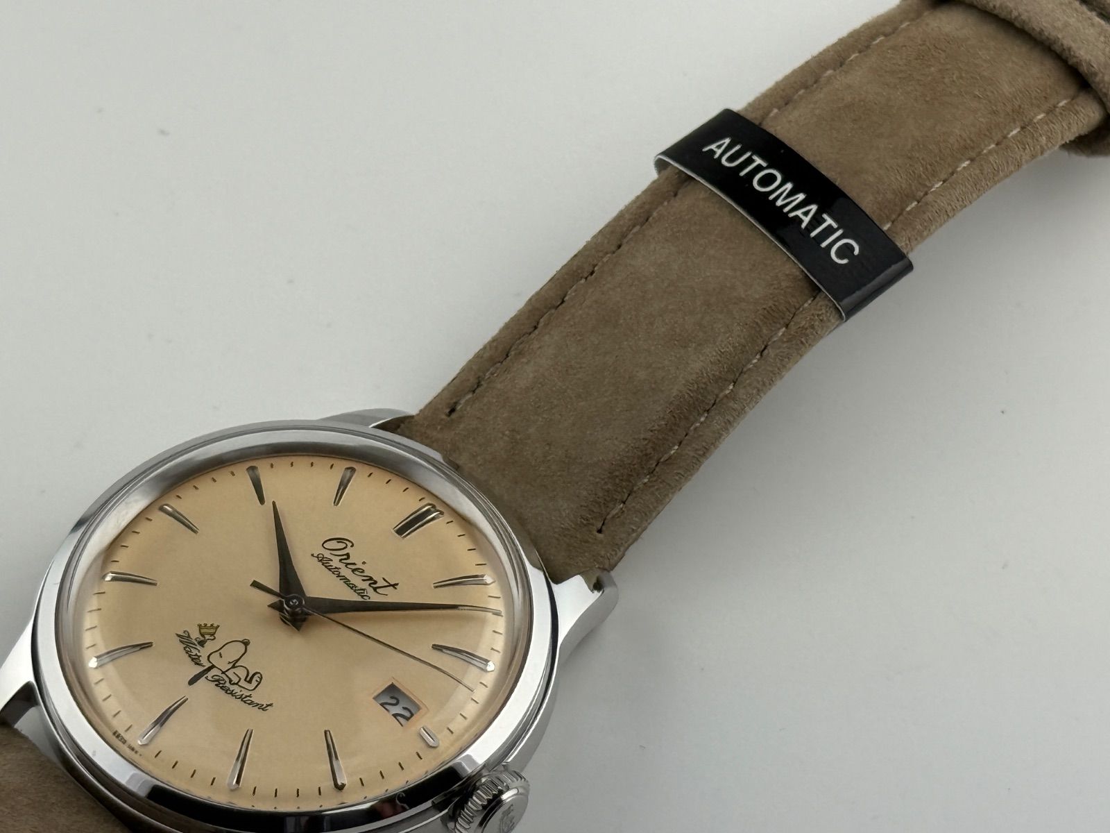 ORIENT オリエント Bambino 38 『PEANUTS』Limited 7800 RN-AC0M17G 