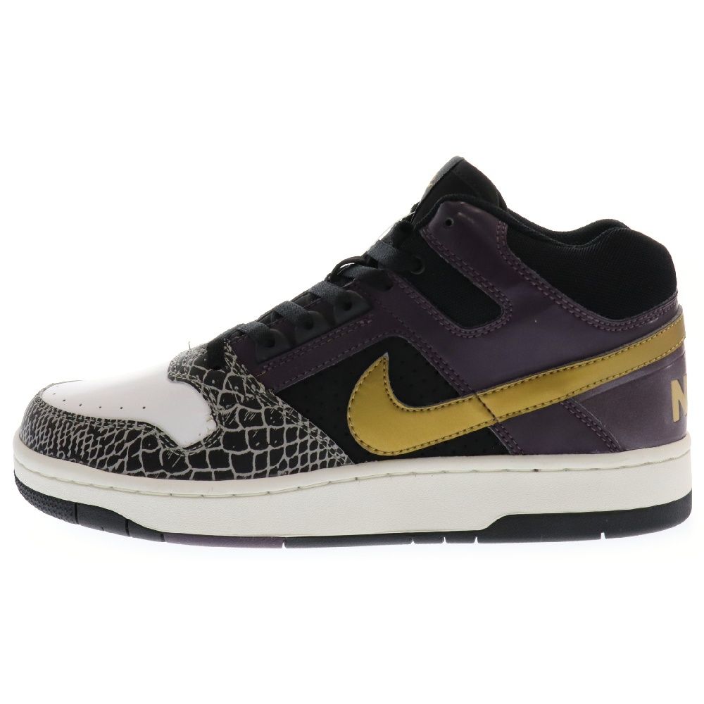 NIKE (ナイキ) DELTA FORCE 3/4 LA Lakers デルタ フォース レイカーズ ハイカットスニーカー 307723-571  パープル/イエロー US10/28.0cm - メルカリ