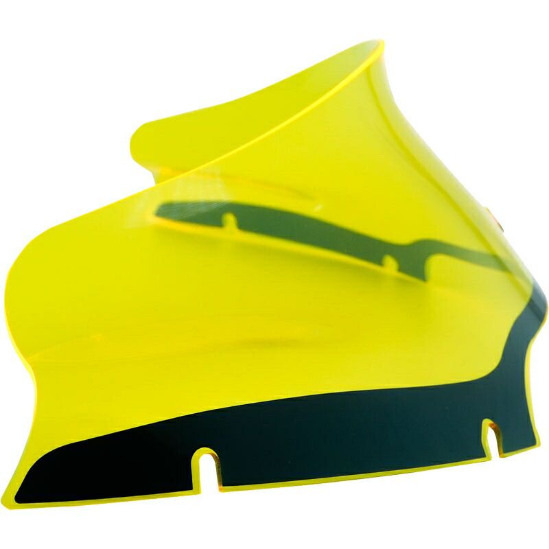 KOLOR SPORT FLARE ウインドシールド 6インチ イエロー アイス 2015〜24年FLTR 2025〜25年FLTRT