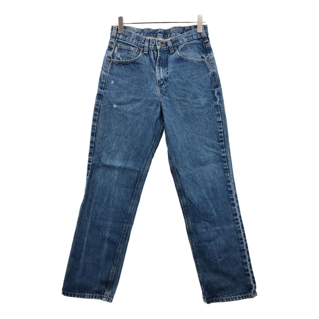 Carhartt カーハート デニムパンツ ブルー(メンズ W32 L32)中古 古着 U7704