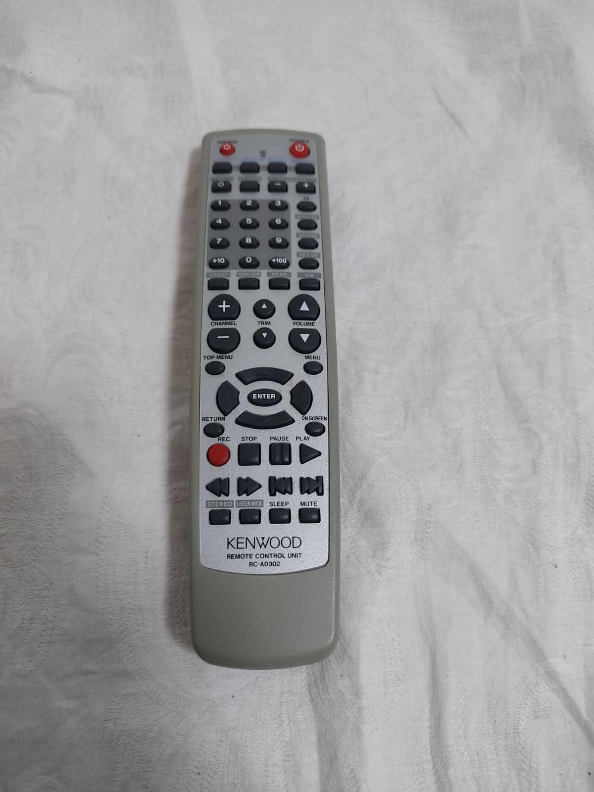 ケンウッド デジタルサラウンドアンプ KAF-S500リモコン RC-A0302