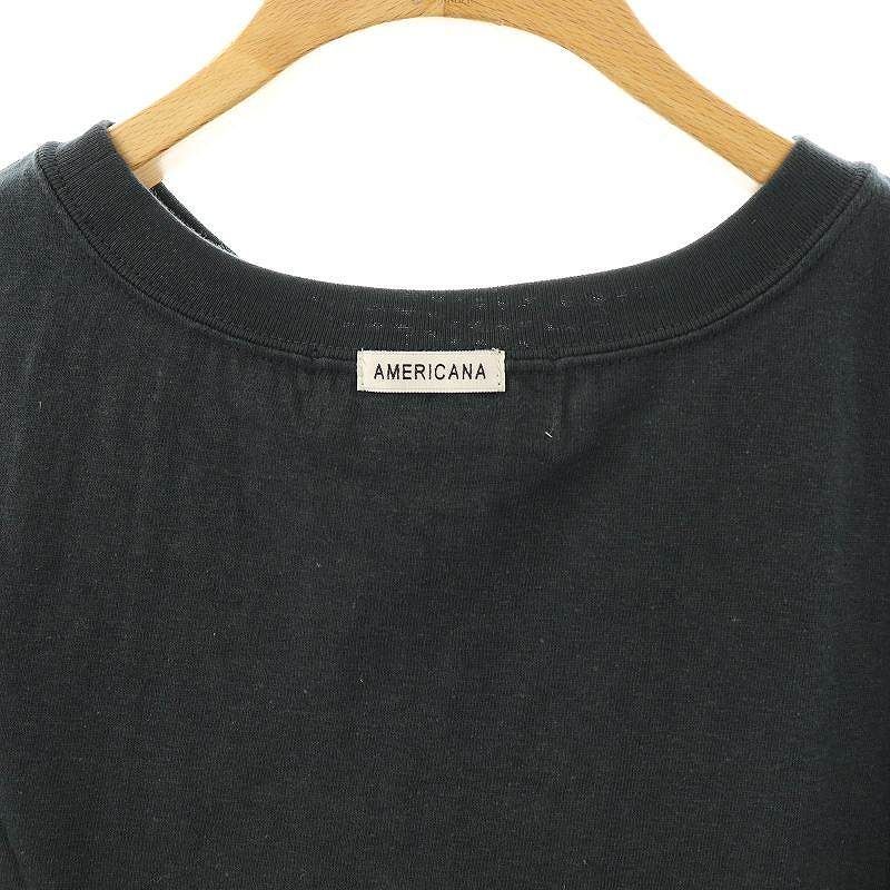 AP STUDIO - AMERICANA one point embroideryノースリーブTシャツ AP STUDIO - AMERICANA one point embroideryノースリーブT