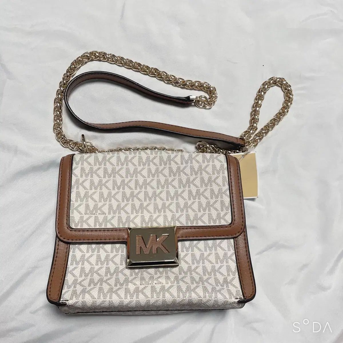 MICHAEL KORS マイケル コース ロゴ チェーン クロスバッグ