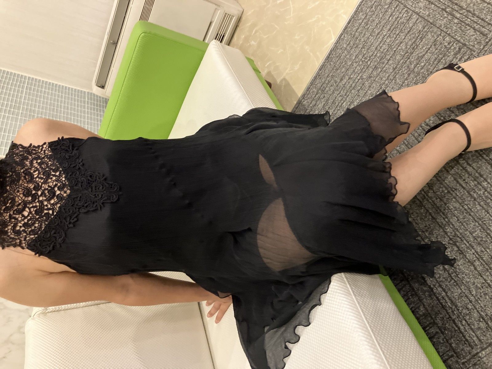 スコットクラブ購入 レース付きワンピース♡ フォロー割5% スコットクラブ SCOT CLUB ワンピース ドレス