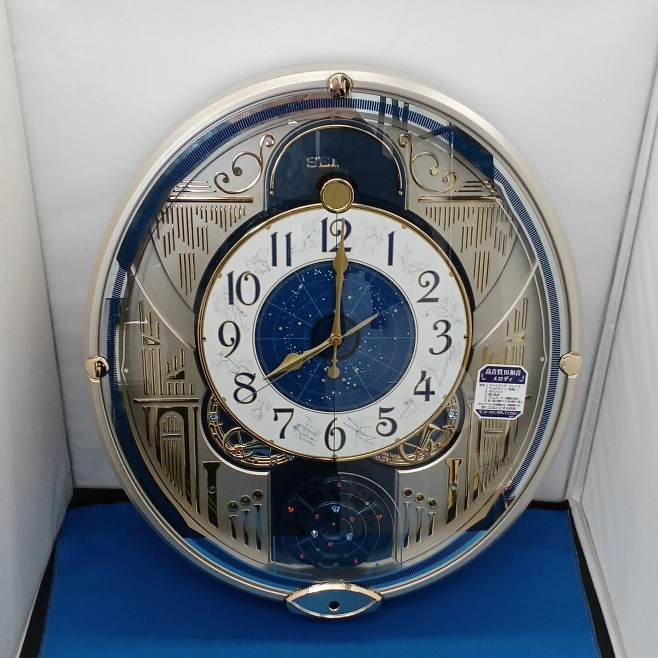 セイコー SEIKO 電波からくり時計 セイコー RE582G Seiko SEIKO Radio-Controlled Mechanical Clock Seiko RE582G