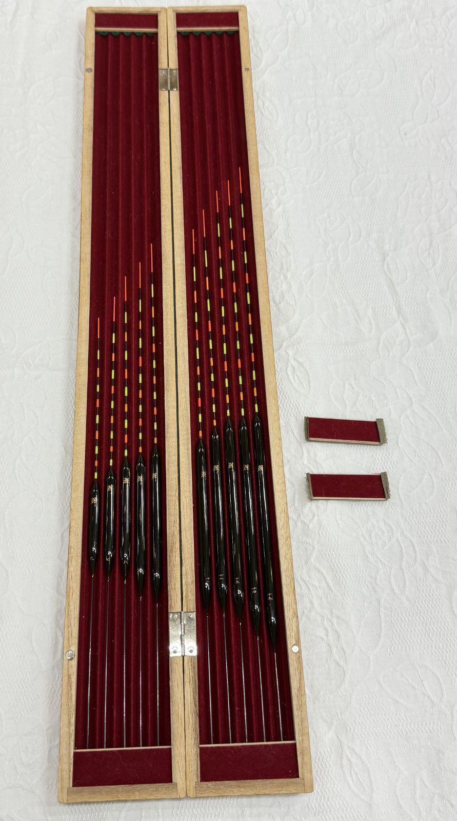 リコーサーバンス 輝 6 7 8 9 10 11 12 13 14 14 10本セット 浮きケース付き