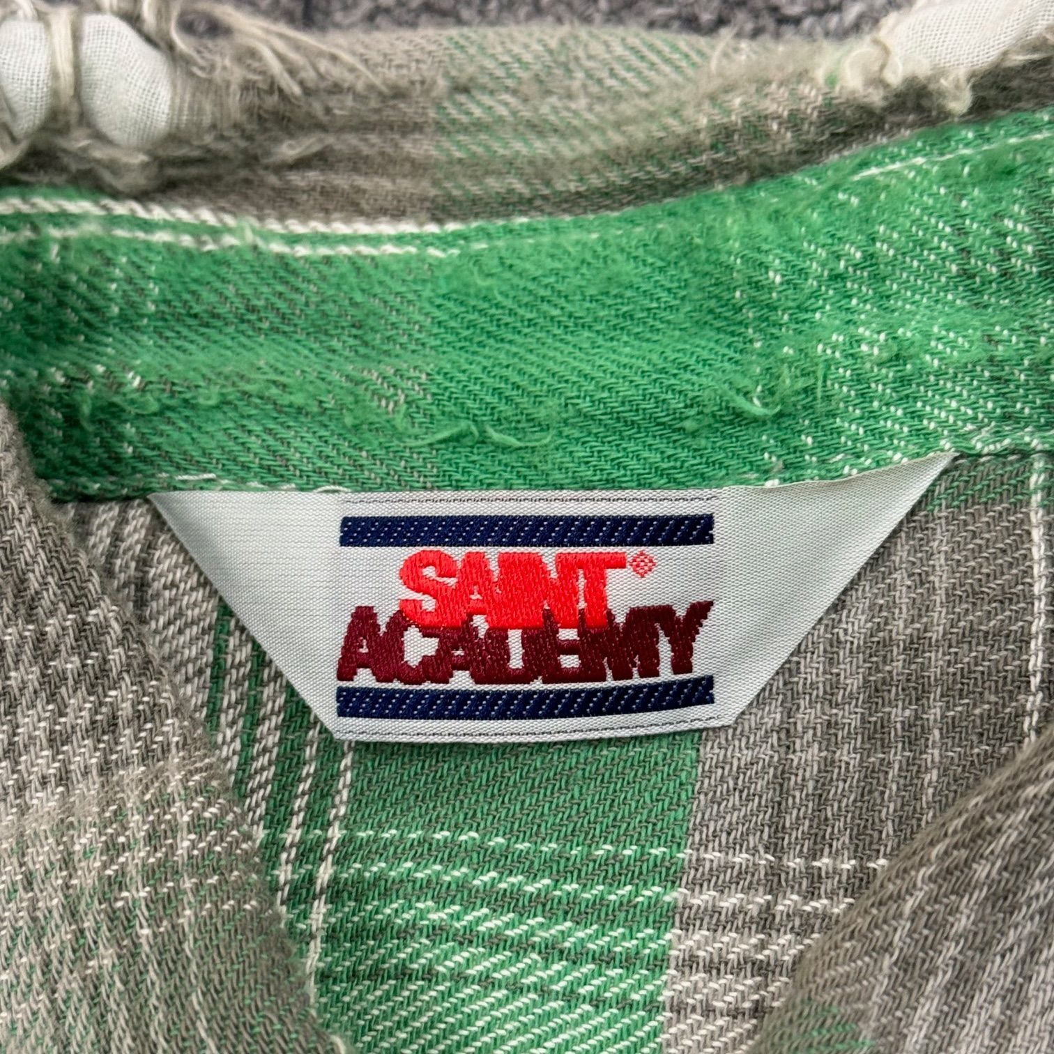 定価52800円 SAINT MICHAEL × SHERMER ACADEMY 23SS SA_FRANNL SHRT 