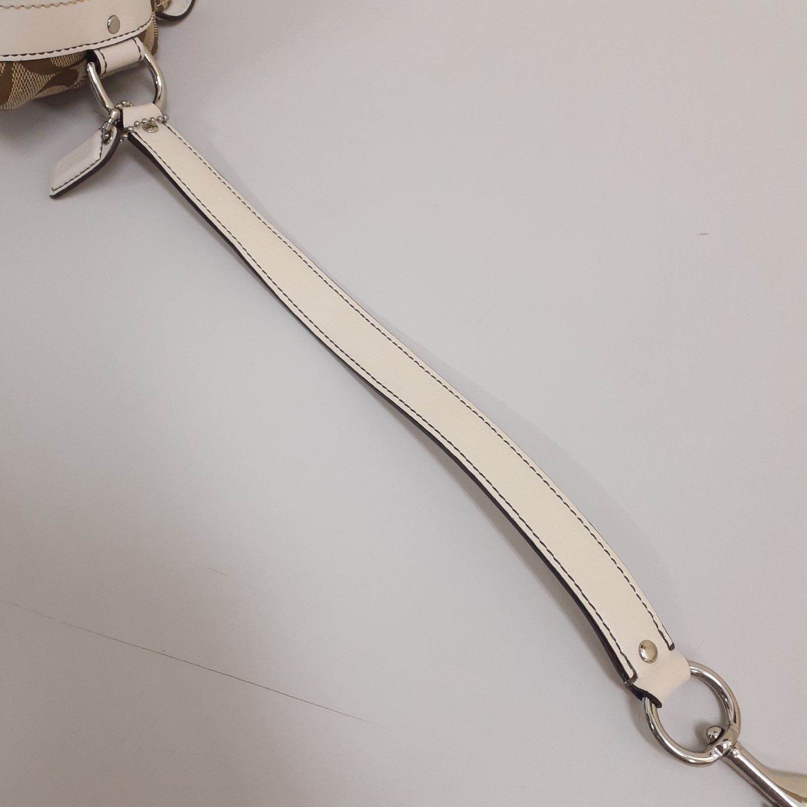 三沢店85-1-0730】Coach Signature Brown Mini Satchelbag コーチ 