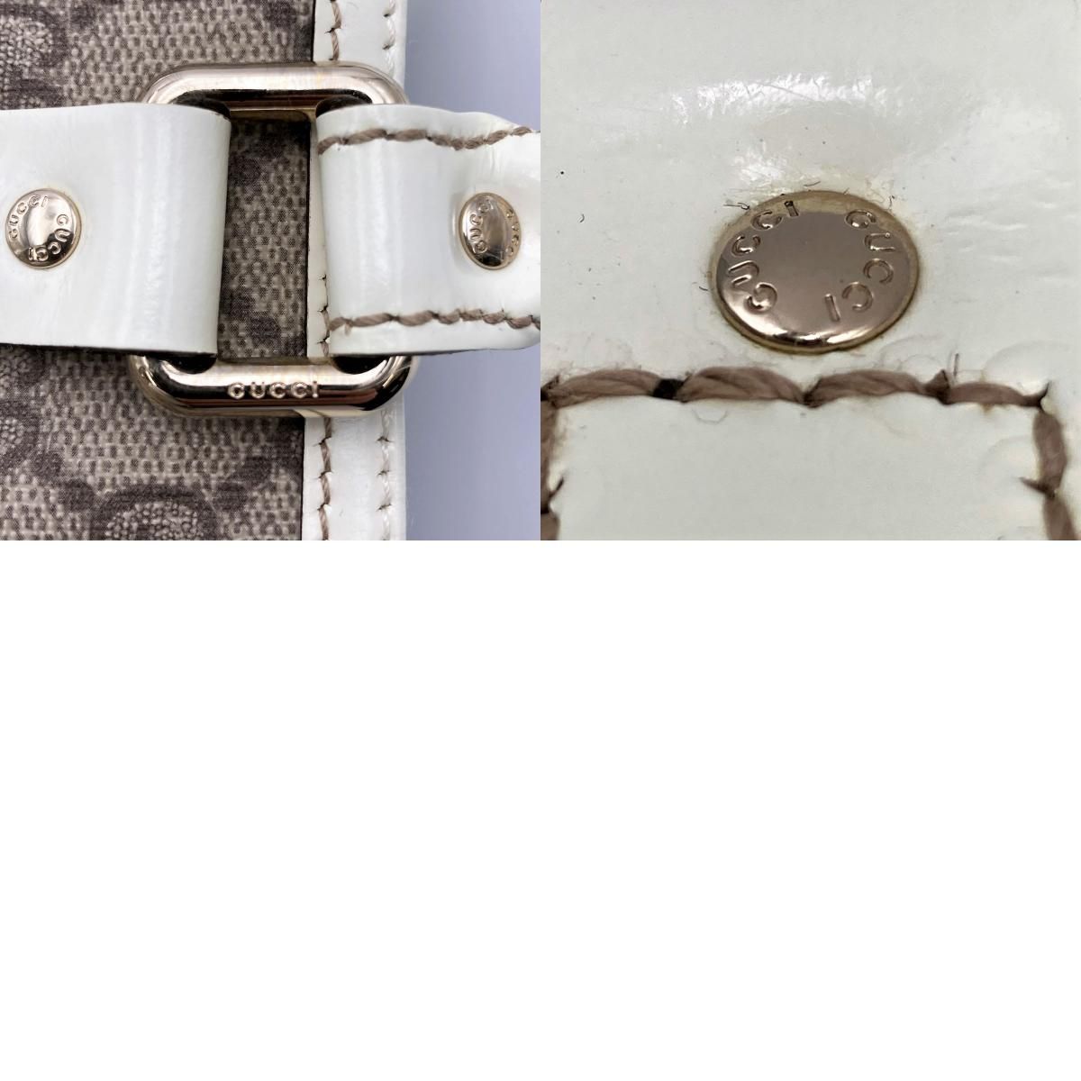 中美品 GUCCI グッチ GG柄 ハンドバッグ ボストンバッグ ミニ