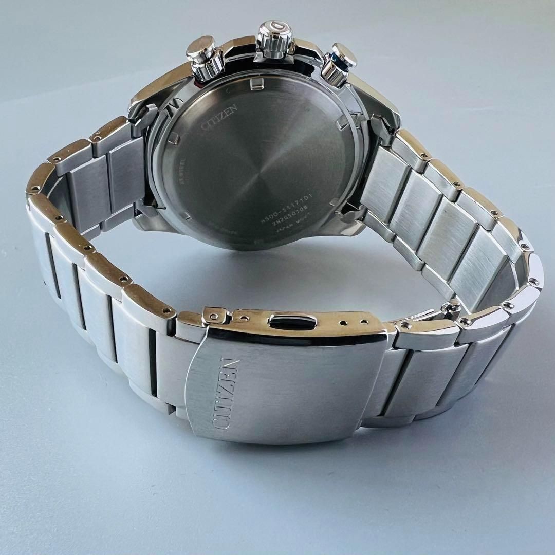 CITIZEN シチズン エコドライブ メンズ 腕時計 電池不要 展示品 ブルー