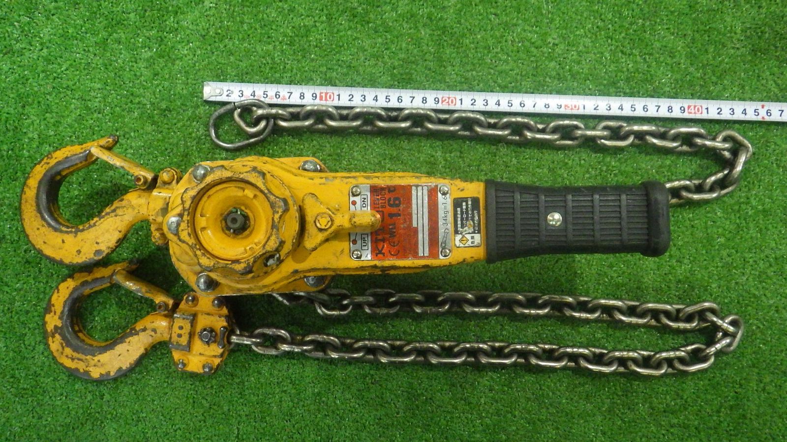 キトー KITO レバーブロック 1.6t 超美品 キトー レバーブロック キトー KITO レバーブロック 1.6t 超美品 キトー レバーブロック
