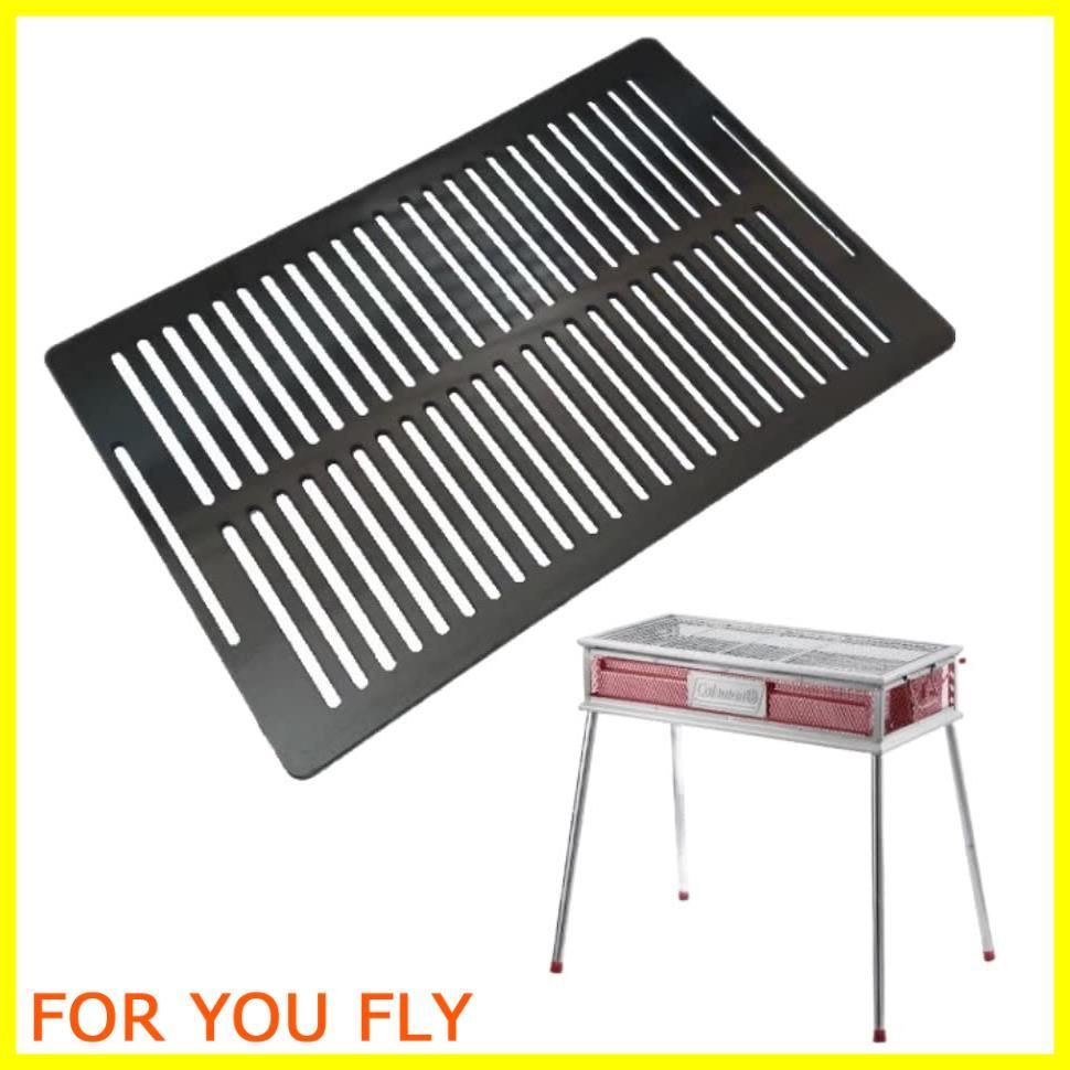 在庫処分】295×445 板厚 6.0mm 極厚鉄板 全穴タイプ コールマン