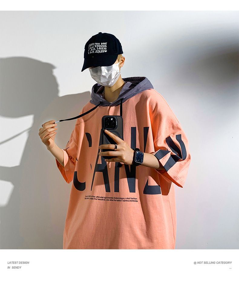 ヴァクトー　ボーイフレンド　半袖パーカー boyfriend vaqutaux trim_fce_item67dd0e9b02f7b.jpg