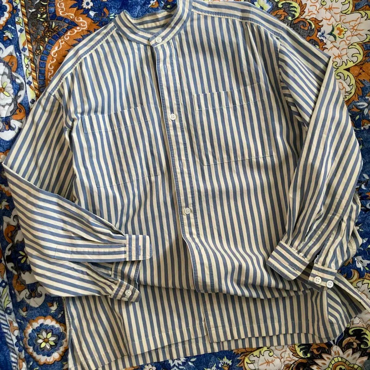 ミヤケデザインスタジオ イッセイミヤケ ストライプシャツ 半袖 L~XLサイズ 希少 80s 90s issey miyake Archive イッセイミヤケ ストライプ