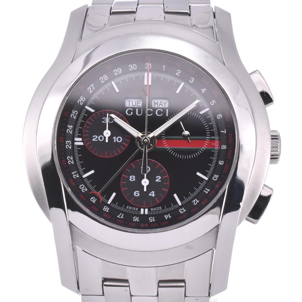 超希少 激レア GUCCI グッチ5500クロノグラフ腕時計 トリプルカレンダー