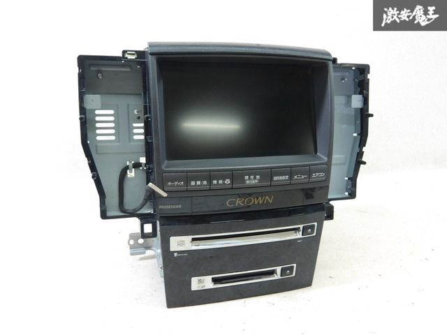 美しい製品!GRS180シリーズ 純正ナビデッキ 86430-30191 299 動作確認済み GRS180 182 184 18クラウン 後期 純正 HDDナビ