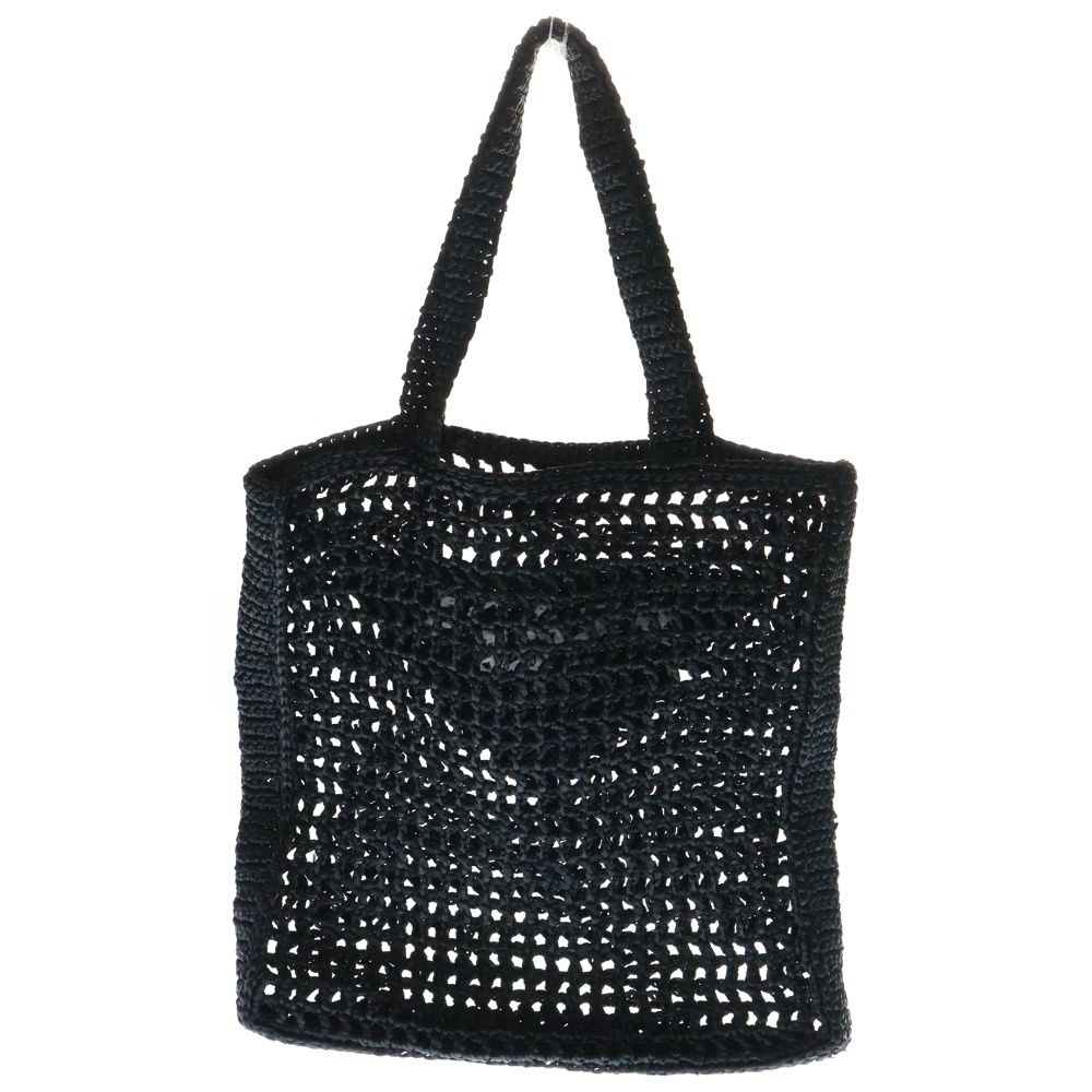 PRADA プラダ トートバッグ スモール クロシェ ラフィア ロゴ 最高峰】プラダ PRADA クロシェ ラフィア スモール ハンドバッグ