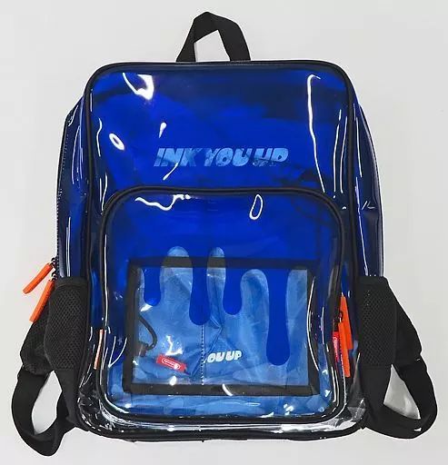スプラトゥーン　リュック　クリアリュック　INK YOU UP 中古】雑貨 ロゴ(INK YOU UP) クリアリュック 「Splatoon(スプラ