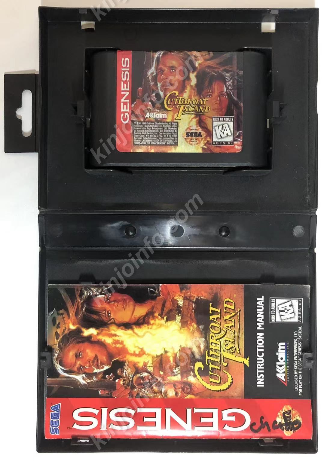 Cutthroat Island【中古・Genesis北米版】