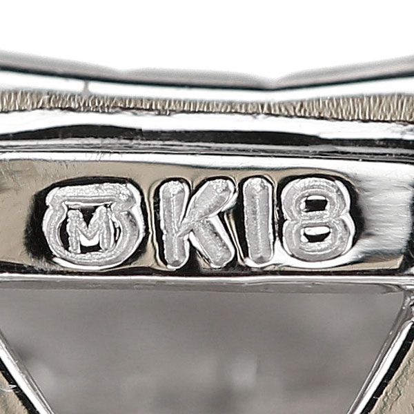 ミキモト アコヤ真珠 ネックレス ダイヤモンド K18ホワイトゴールド  