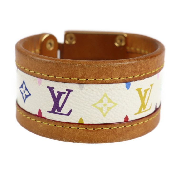Louis Vuitton レザーブレスレット LOUIS VUITTON ルイ ヴィトン ブラスレ セリュール ブレスレット
