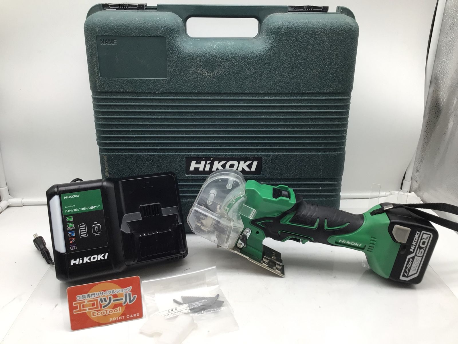 品 HiKOKI 旧日立工機 コードレスナイフカッタ CK14DSAL LYPK ITIO7JFE6L0Y エコツール岡崎インター店 M02