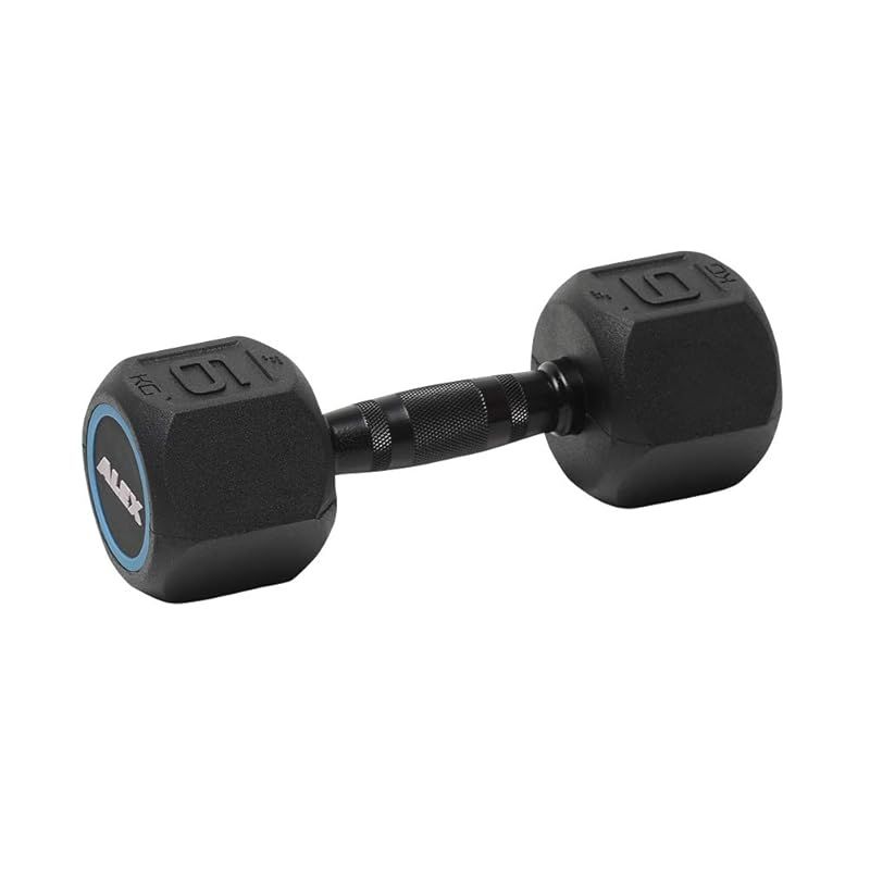 ALEX アレックス ラバーHEXダンベル 9kg 0