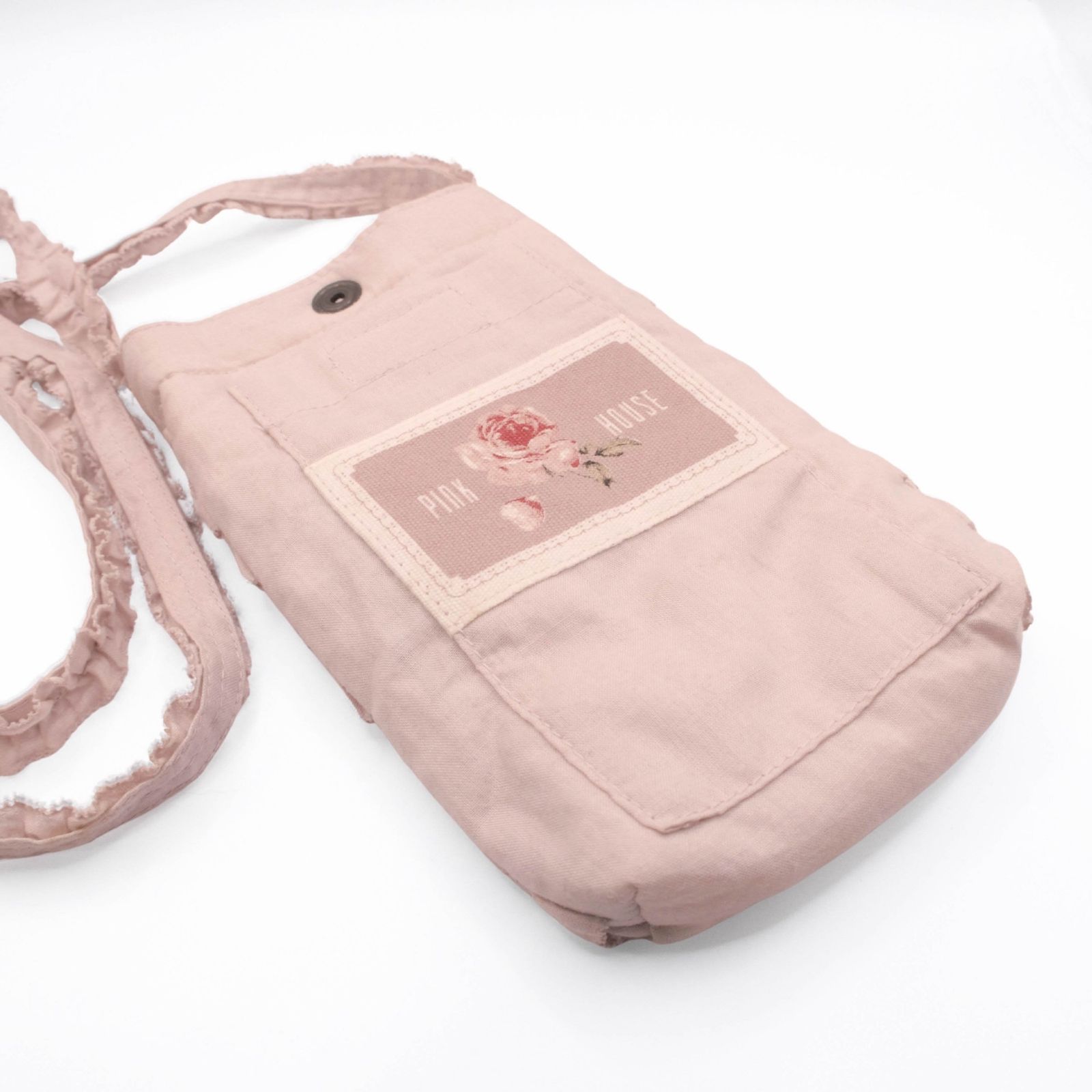 ピンクハウス☆たっぷりフリルが可愛い スマホショルダー ポシェット 