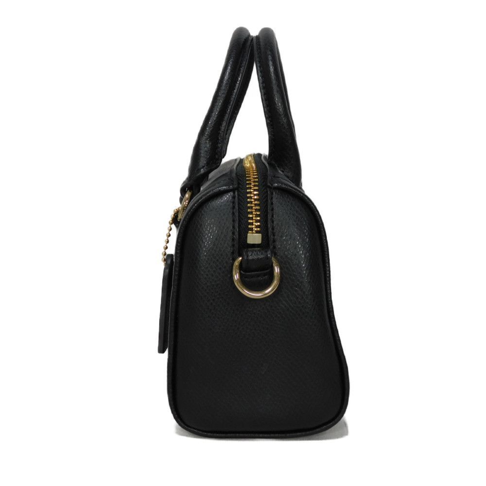 COACH コーチ ベネット ベビー サッチェル クロス グレイン 2WAY  