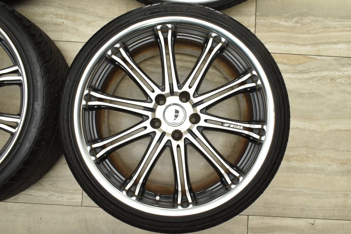 大口径】WORK SCHWERT SW1 ワーク シュバート 20in 9J 10J +38 PCD114 