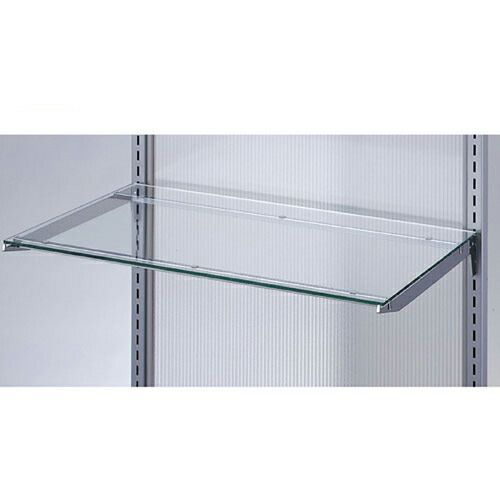 ガラス棚セットW60cm インハングタイプ 5mm厚 D30cm 61-36-9-4 