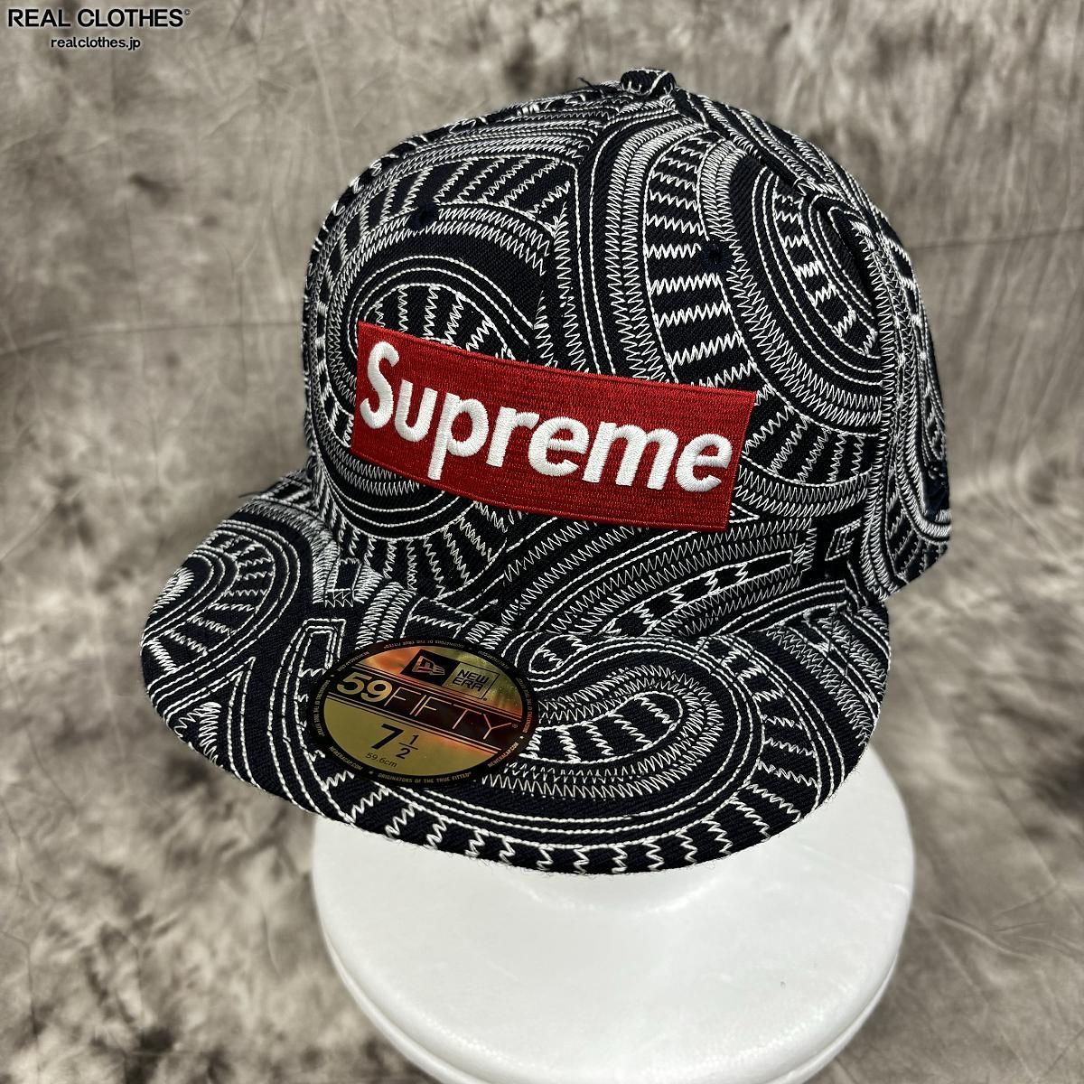 未使用 Supreme new era cap Uptown Box Logo - キャップ