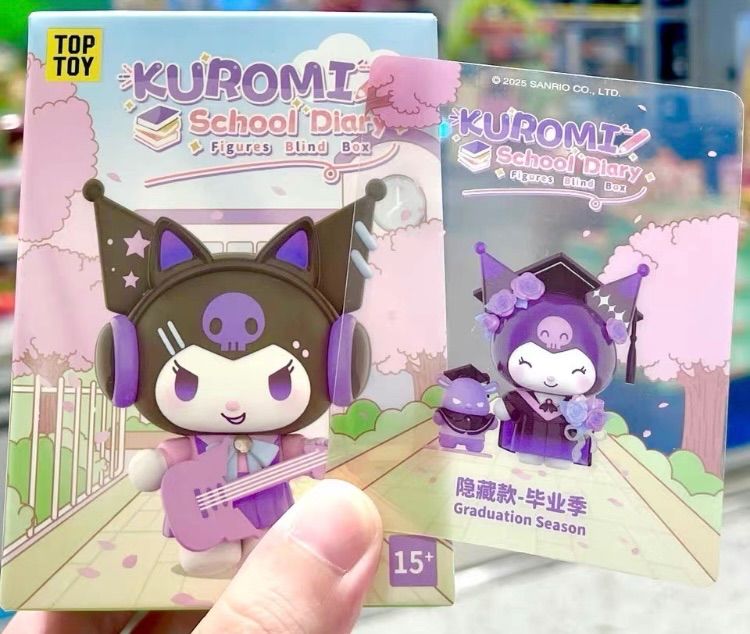 TOPTOY サンリオ　クロミ　学園日記　シークレット　卒業式 海外限定 シークレット クロミ 卒業式 トップトイ サンリオ フィギュア