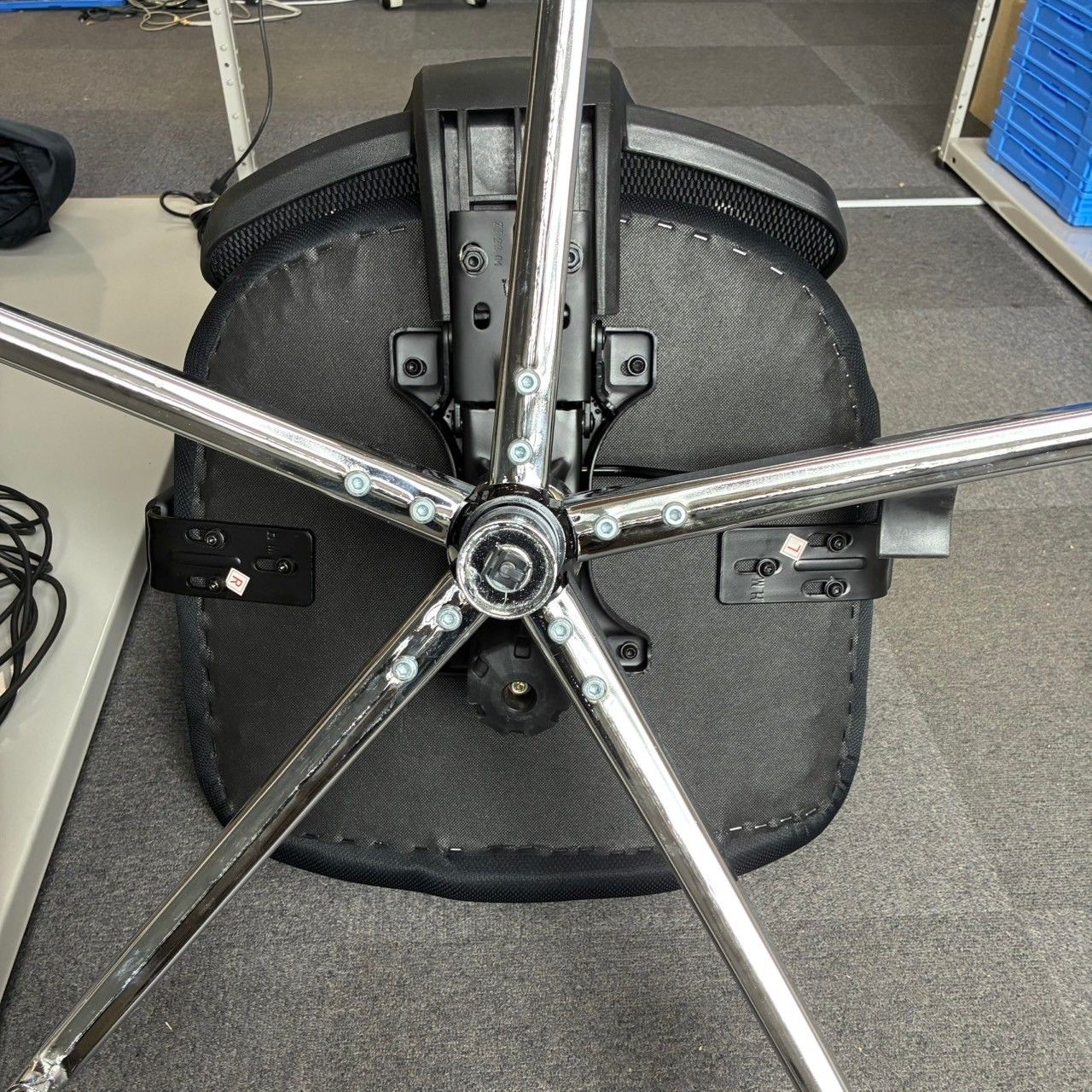 展示品)エコーネス Stressless Consul Office レザー黒
