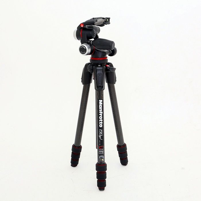 中古】(マンフロット) Manfrotto MK190GO A4-3WX190go!Al三脚4段+XPRO3  