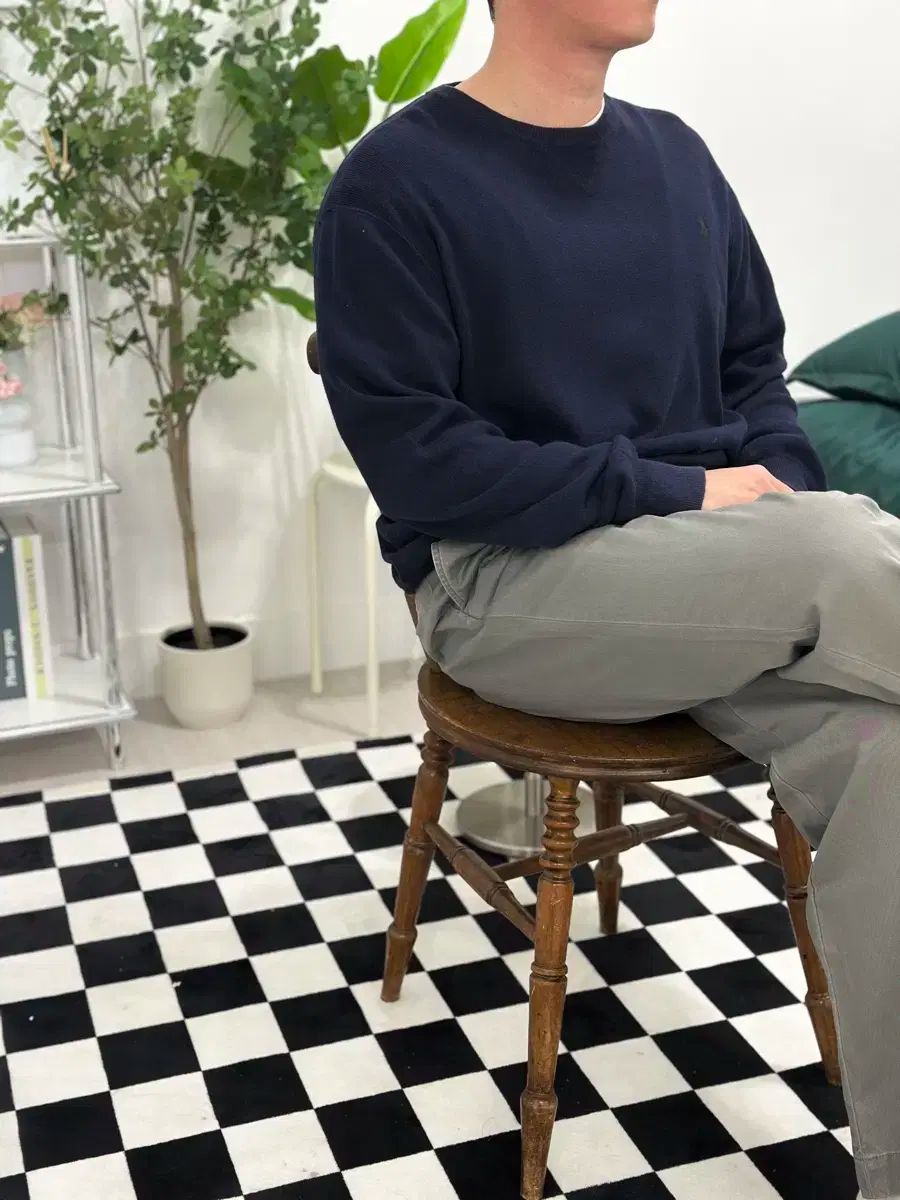 110 ポロ Ralph Lauren(ラルフローレン) ネイビー クルーネック