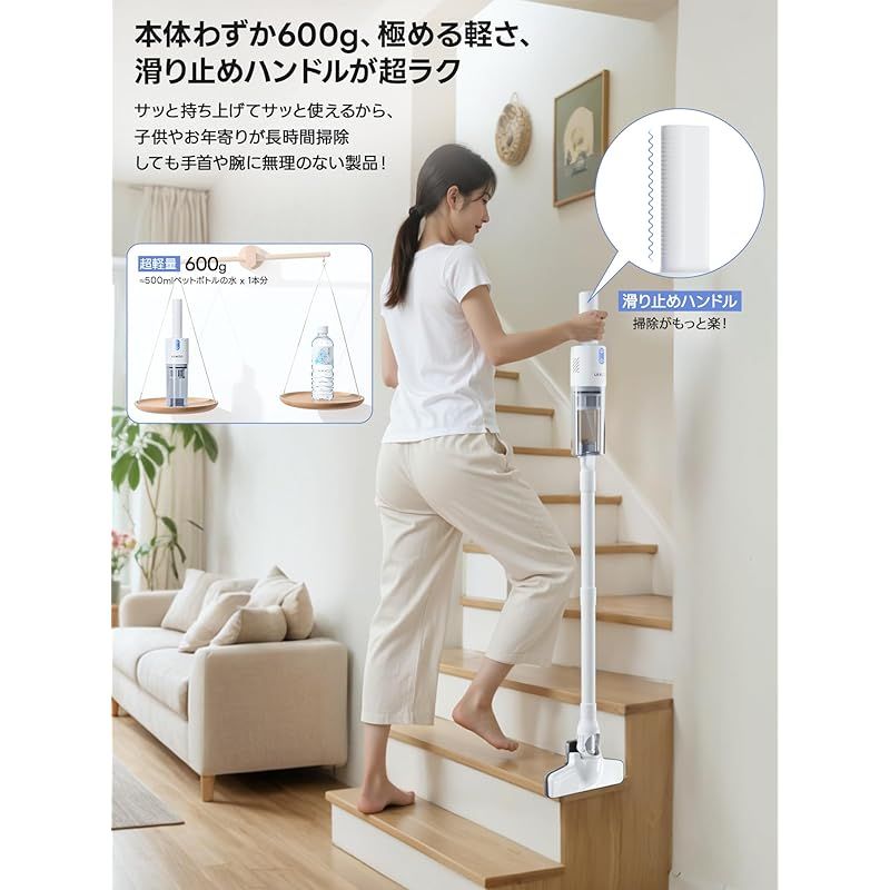 掃除機 コードレス 【2025革新版】 28000強力吸引 40分間連続稼働 軽量 掃除機 コードレス 【2025革新版】 28000強力吸引 40分間連続稼働 軽量