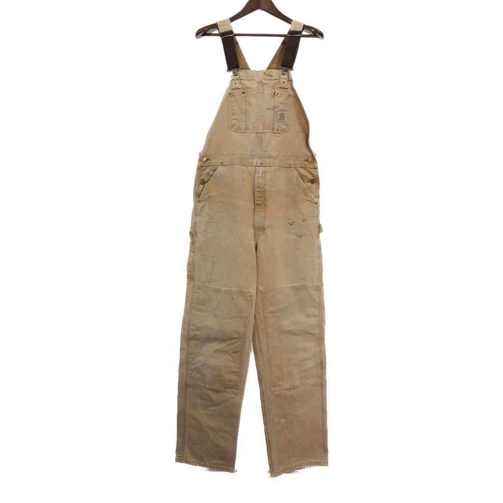 Carhartt　カーハート　オーバーオール　メンズ　ベージュ Carhartt カーハート オーバーオール ベージュ (メンズ W38L36