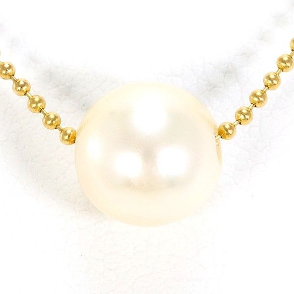 K18YG ネックレス necklace パール（真珠） 総重量約2.3g 約40cm