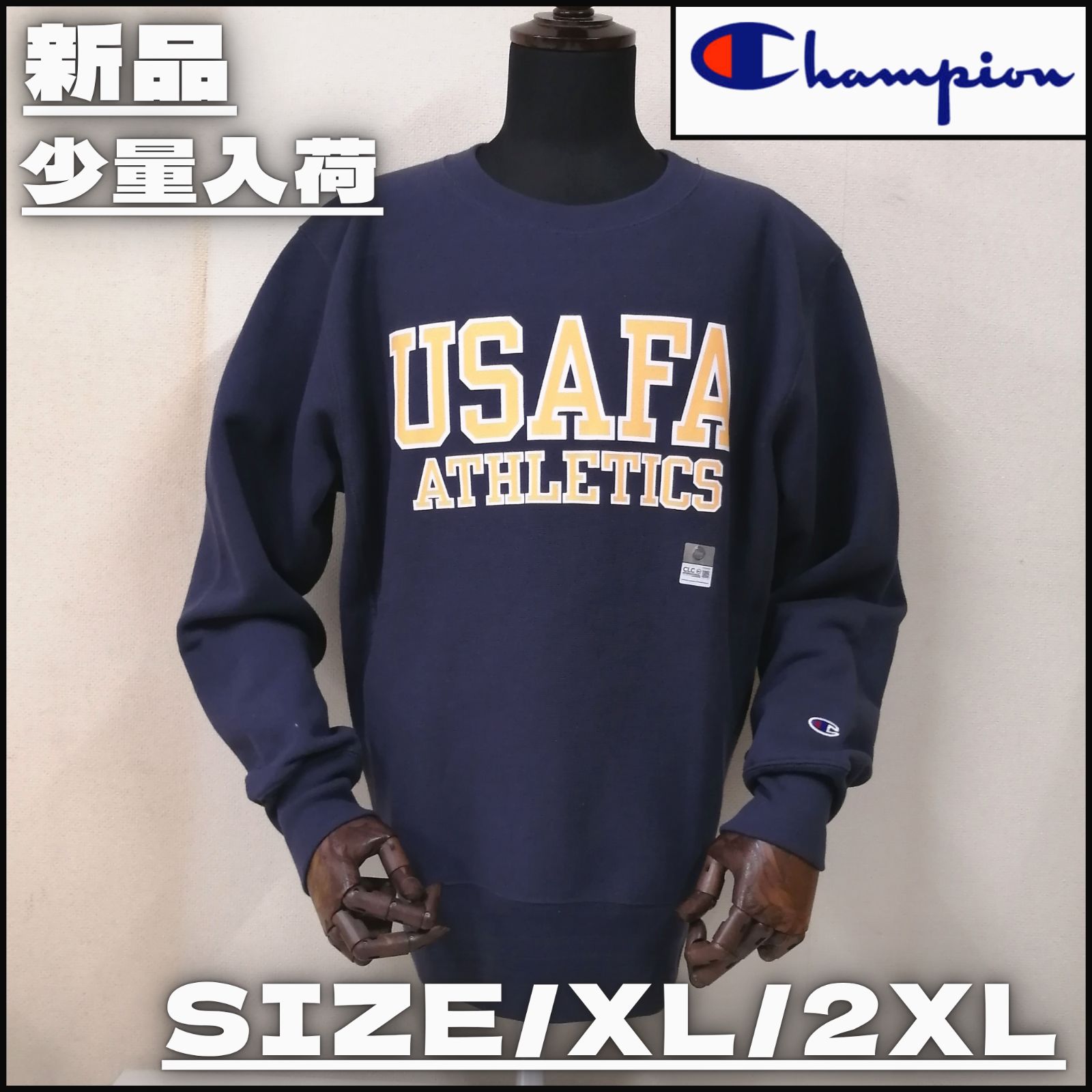 新作】【Champion／チャンピオン・REVERSE WEAVEカレッジロゴ 