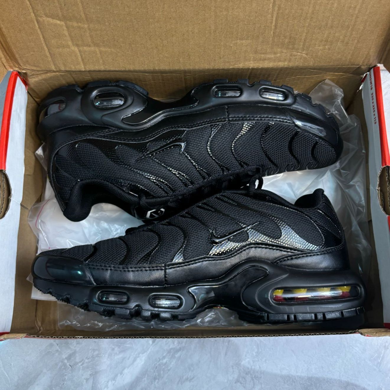 ナイキ スニーカー Nike Air Max Plus カジュアルランニングシューズ ブラック