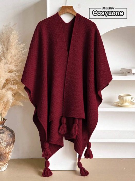 レディース スカーフ 1個 ミニマリスト 無地 織り目 ニット調 ショール ブランケット レディース用 ボヘミアン調エレガントなカーディガン ポンチョ クローク ファッション多用途 厚手 あたたか